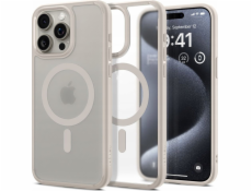 Spigen Ultra Hybrid MAG Pouzdro MagSafe pro iPhone 16 Pro Max, matné, přírodní titanové ACS08382