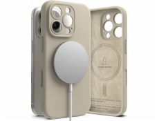 Ringke Silikonový magnetický kryt Ringke MagSafe pro iPhone 16 Pro, kámen