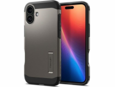 Spigen Pouzdro Tough Armor MAG pro iPhone 16 MagSafe, stříbrné, ACS08215