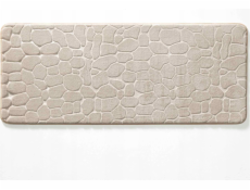 Douceur d`Interieur Podlouhlá koupelnová předložka s reliéfním vzorem, 50 x 120 cm
