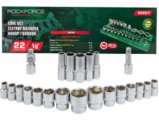 Rockforce KRÁTKÉ OBJÍMKY ROCKFORCE 6ÚHLÉ. 22 ks.1/2 10-32mm/VLOŽKA/POLICE