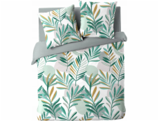 Douceur d`Interieur Ložní souprava s listovým vzorem pro interiérový design, LOUNA, 240 x 220 cm