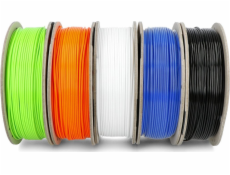 Spectrum Sada prémiových PLA filamentů 1,75 mm 1,25 kg - 5 barev Spectrum Sada prémiových PLA filamentů 1,75 mm 1,25 kg - 5 barev