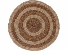 Home Styling Collection Kolekce bytového stylingu Přírodní prostírání na stůl, kuchyňská podložka na talíře a příbory, kulaté, 38 cm