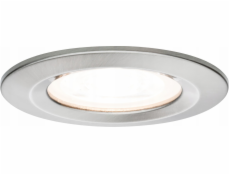 Paulmann NOVA COIN LED zapuštěné svítidlo DIM pevné GU10 max.35W 78mm 230V kartáčované železo