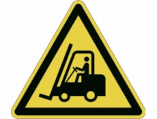 Durable Odolný ODOLNÝ Gebotsaufkleber  Warnung vor Flurförderzeugen 
