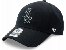 47brand Kšiltovka MLB Chicago White Sox B-MVPSP06WBP-BK Černá Jedna velikost