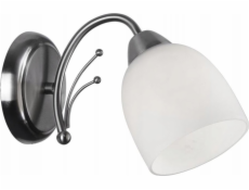 Candellux Nástěnná lampa Reality Alice Nástěnná lampa 1x60W E27 Matný nikl / Bílá 217101-07