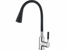 Invena Kuchyňská baterie Pogo, stojací, černá (BZ-80-L04)
