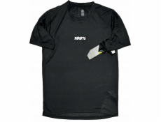 100% Pánské tričko 100% RIDECAMP Jersey s krátkým rukávem Černá velikost. M (VÝPRODEJ -50%)