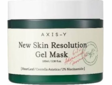 Axis-y AXIS-Y New Skin Resolution Gel Mask zklidňující gelová maska 100ml Axis-y AXIS-Y New Skin Resolution Gel Mask zklidňující gelová maska 100ml