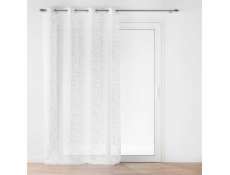 Dymo Záclona s očky a zlatým potiskem, LOUXOR, 140 x 280 cm