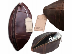 Thumbs Up Mad Monkey - Kulturtasche aus Echtleder American Football