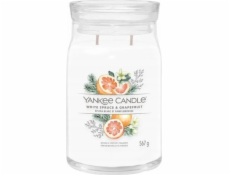Yankee Candle Yankee Candle Signature White Spruce & Grapefruit Svíčka velká 567 g
