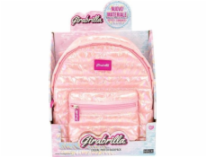 Nice Pěkný batoh Girabrilla světle růžový 22 cm