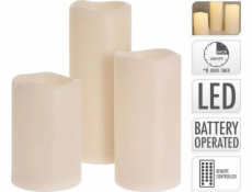 Home Styling Collection Kolekce bytového stylingu Sada LED svíček, venkovní dekorace