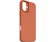 Decoded Silikonový kryt AntiMicrobial Silicone Backcover - silikonový ochranný kryt pro iPhone 16 Plus kompatibilní s MagSafe (pískovec)
