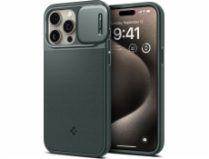 Spigen Optik Armor Mag MagSafe - Kryt pro iPhone 16 Pro Max (propastně zelená) Spigen Optik Armor Mag MagSafe - Kryt pro iPhone 16 Pro Max (propastně zelená)