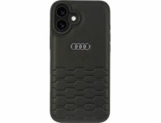 Audi Pouzdro Audi ze syntetické kůže pro iPhone 16 Plus 6.7 černé/černé, pevné, AU-TPUPCIP16M-GT/D2-BK
