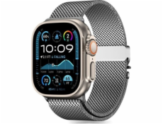 Tech-Protect TECH-PROTECT MILANO APPLE WATCH 6 / 7 / 8 / 9 / 10 / SE / ULTRA 1 / 2 (44 / 45 / 46 / 49 MM) STŘÍBRNÁ