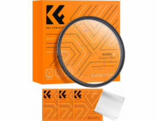 K+F filtr proti oslnění hvězdami, barevné duhové odlesky, pruhy, K&F Nano-b Mrc 58 58mm / Kf01.2681