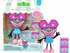 Glo Pals Glo Pals, figurka Abby do koupele - sada se dvěma senzorickými kostkami, které svítí ve vodě