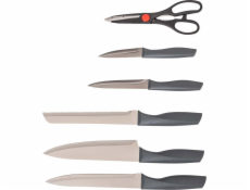 5five Sada 5 kuchyňských nožů NEO ve stojanu + nůžky, 7 dílů