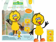 Glo Pals Glo Pals, velká figurka ptáka do koupele - sada se dvěma senzorickými kostkami, které svítí ve vodě