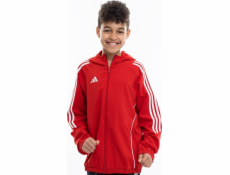 Adidas Dětská bunda Tiro 24 červená IM8800 140cm
