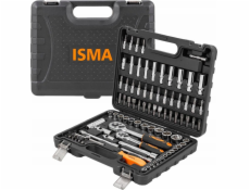 Isma Sada nářadí Sada nářadí 94 dílů. 1/4 a 3/8 (6hranný) (4–22 mm)