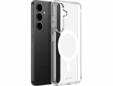 CRONG Průhledný magnetický kryt Crystal Shield pro Samsung Galaxy S25 MagSafe