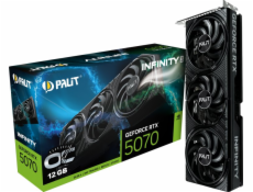 Palit Grafická karta GeForce RTX 5070 INFINITY 3 OC 12GB GDDR7 192bit