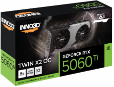 INNO3D GeForce RTX 5060 Ti TWIN X2 OC NVIDIA 8 GB GDDR7