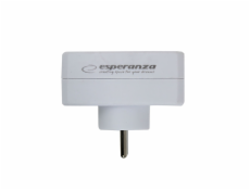 Esperanza ELK305W Elektrický rozdělovač 2 zásuvky bílý