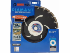 Mar-Pol MAR-POL KOTOUČ PRŮMĚR 350x25,4x10 SEG. ČERNÝ/MP MZ08738