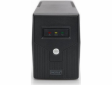 Digitus UPS Line-Ineractive LED BASIC, 600VA/360W, 1x12V/7Ah, AVR, 2x Schuko CEE 7/3