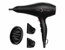 Fén na vlasy Cecotec, 4205, Bamba IoniCare 5350 Fire, AC motor, ionizátor, studený vzduch, nástavce, 2600 W