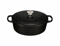 Le Creuset Signature Cast Iron Oval Casserole 27cm flint