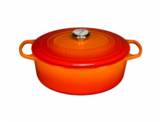 Le Creuset Signature Casserole oval 31 cm volcanic