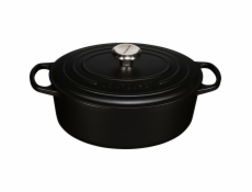 Le Creuset Signature Casserole oval 29 cm black