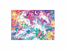 Mudpuppy Puzzle Kouzelní jednorožci 100 dílků