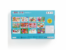 Mudpuppy Puzzle Předvánoční odpočítávání sada 12 ks Mudpuppy Puzzle Předvánoční odpočítávání sada 12 ks