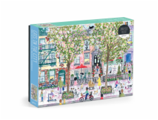 Galison Puzzle Kočky ve městě Michael Storrings 1000 dílků