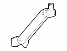 Ergotron LX Pro - Upevňovací komponent (arm without pivot) - Technologie konstantní síly - černá - rameno monitoru
