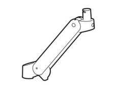 Ergotron LX Pro - Upevňovací komponent (arm without pivot) - Technologie konstantní síly - bílá - rameno monitoru