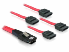 DeLock kábel SAS mini 36-pin / 4x SATA 50 cm