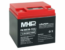 Baterie MHPower MS38-12(L) LiFePO4, 12V/38Ah, LC1-M6