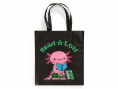 Mudpuppy Znovupoužitelná nákupní taška Axolotl čte