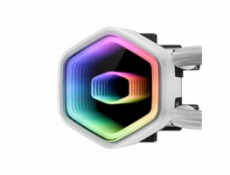 Cooler Master vodní chladič MasterLiquid 360 Core II, 3x120mm, LGA1851, AM5, bílá