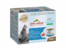 Almo Nature HFC Light Meal tuńczyk atlantycki dla kota 4x50gr